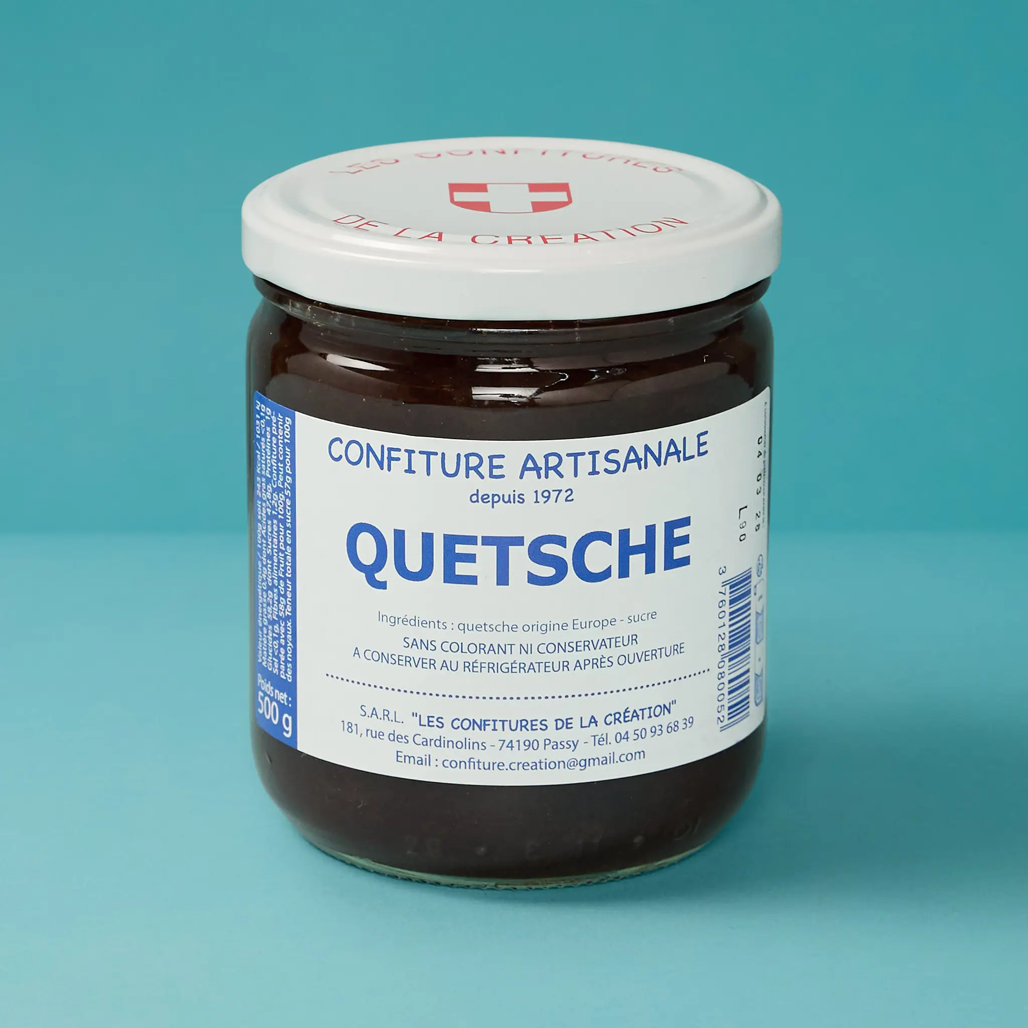 Confiture de PRUNE BLEUE       500g    DARBELIN