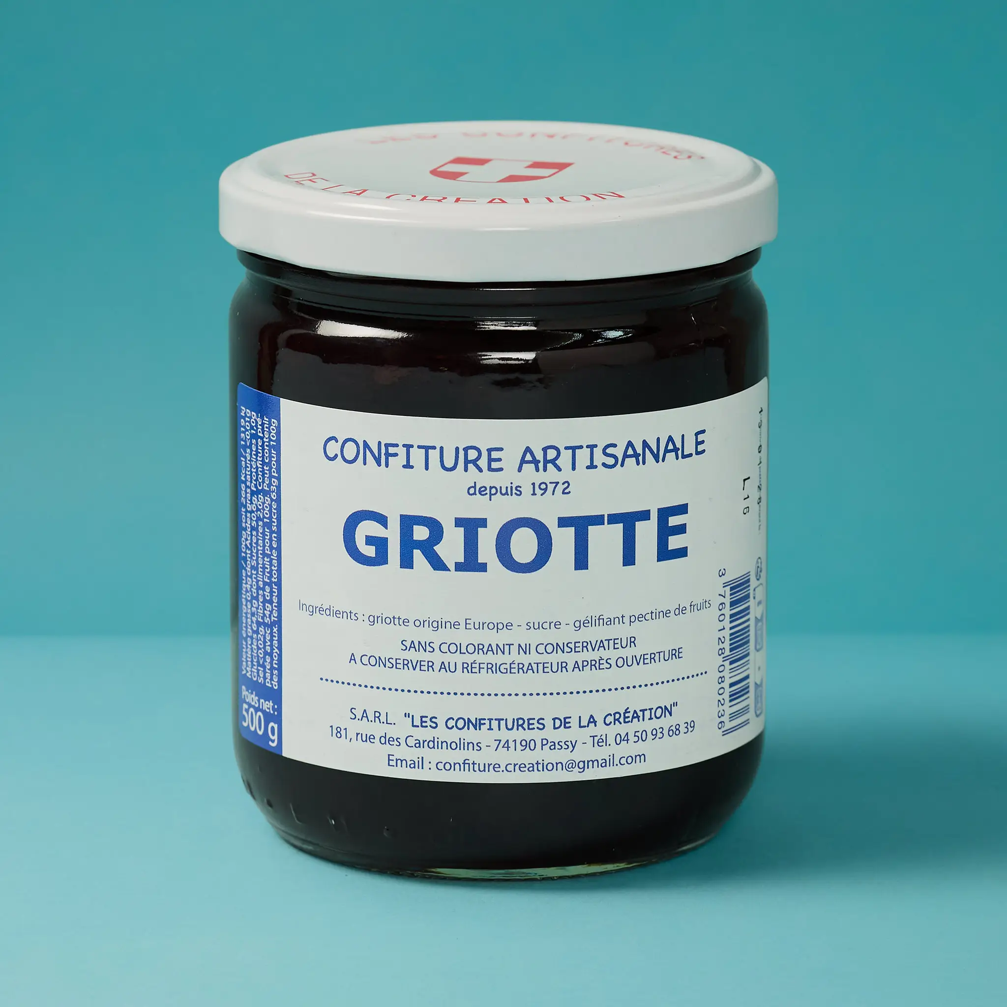 Confiture de GRIOTTE           500g    DARBELIN