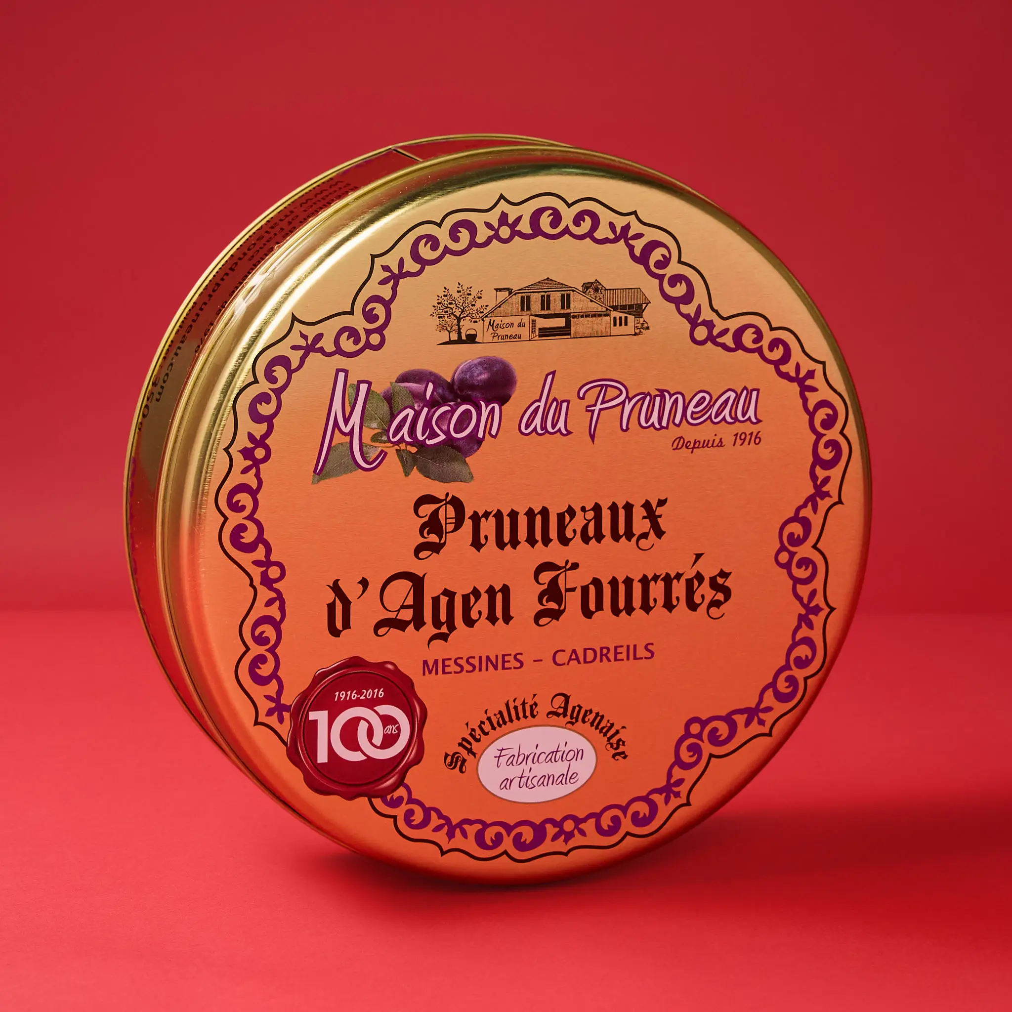 PRUNEAUX Fourrés Crème Prunaux 350g    PRUNEAU