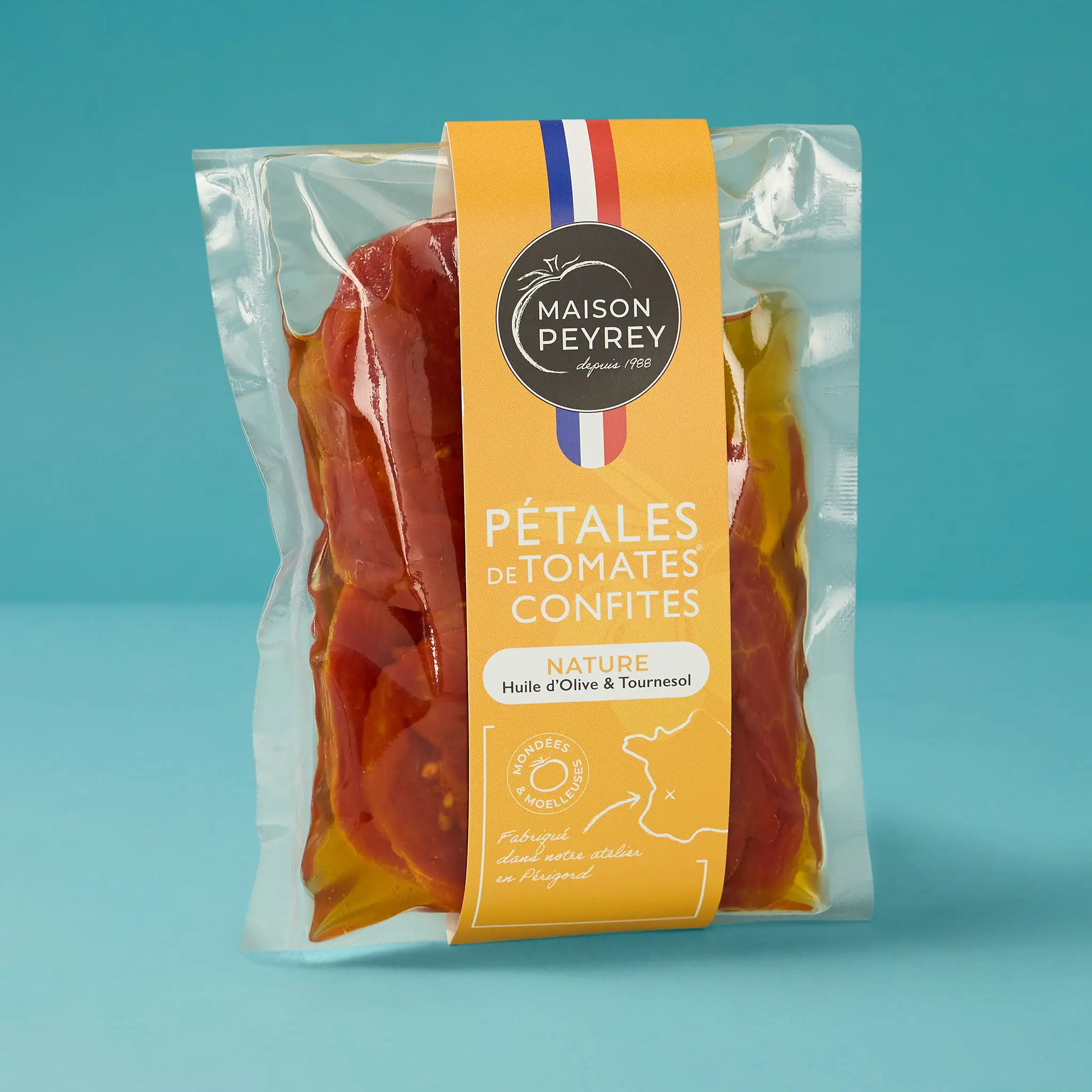 Pétales de Tomate confite huil 150g    MARC PEYREY