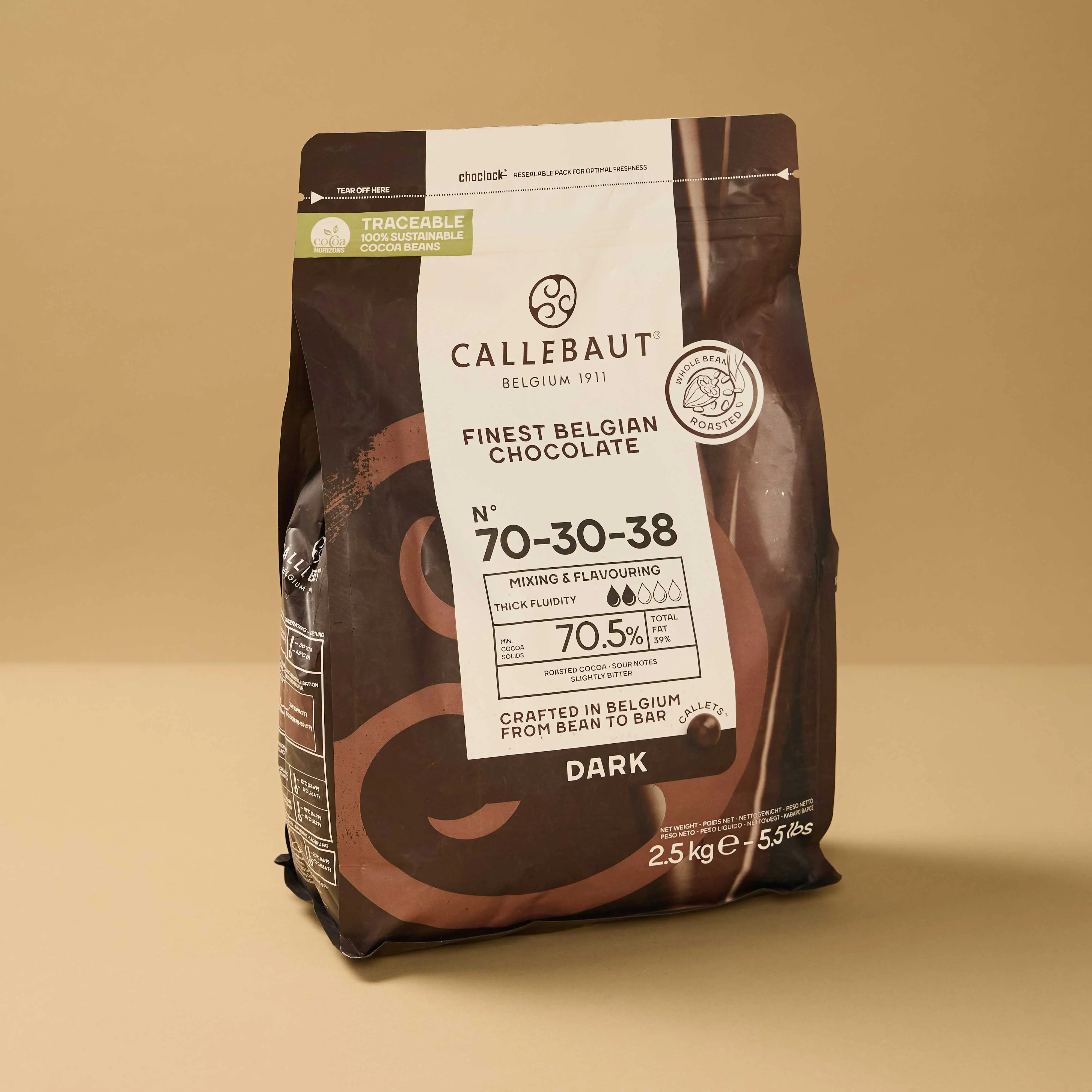Chocolat Noir ext amer KD 70% 2,5kg    BARRY