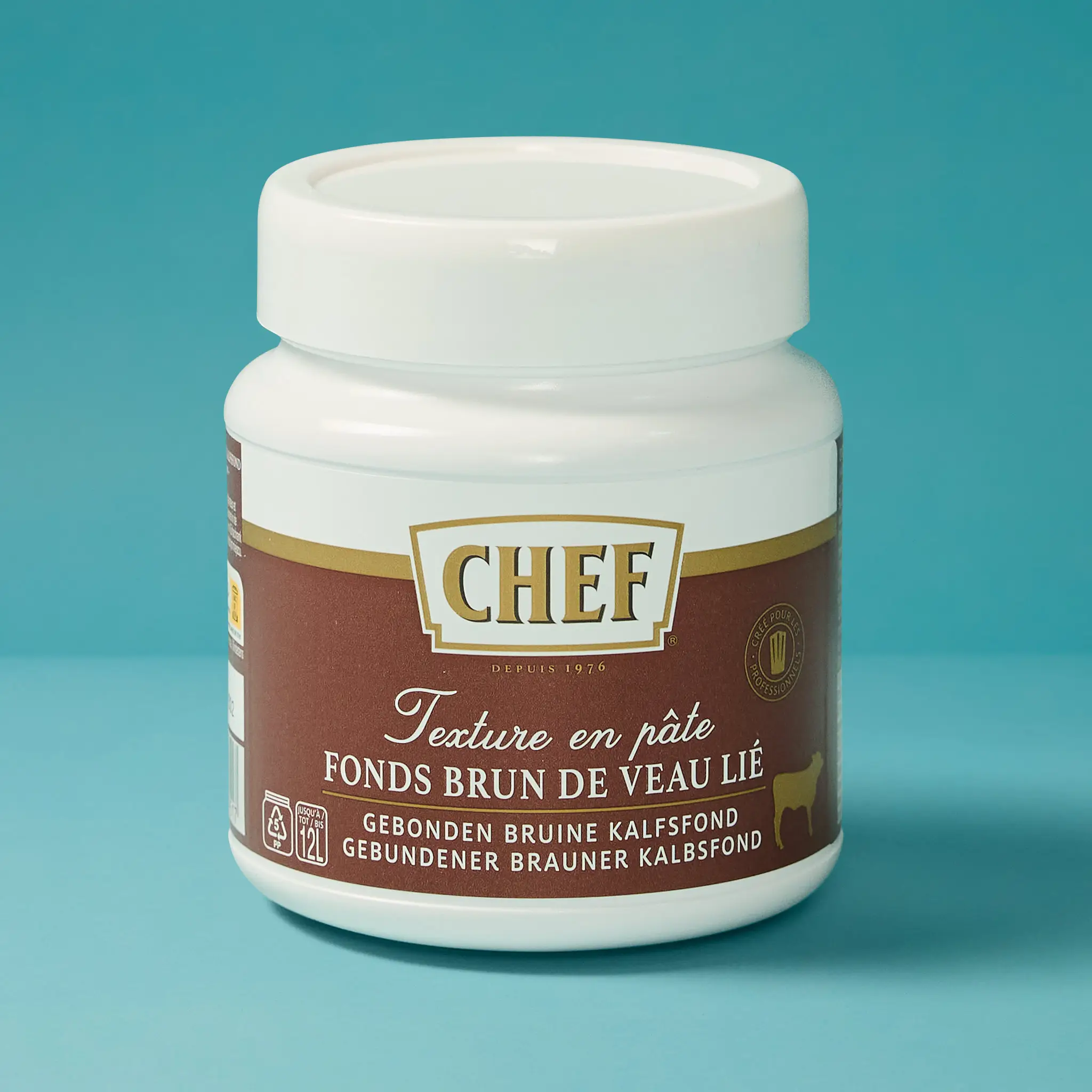FOND BRUN VEAU LIE PATE 600g CHEF 12L