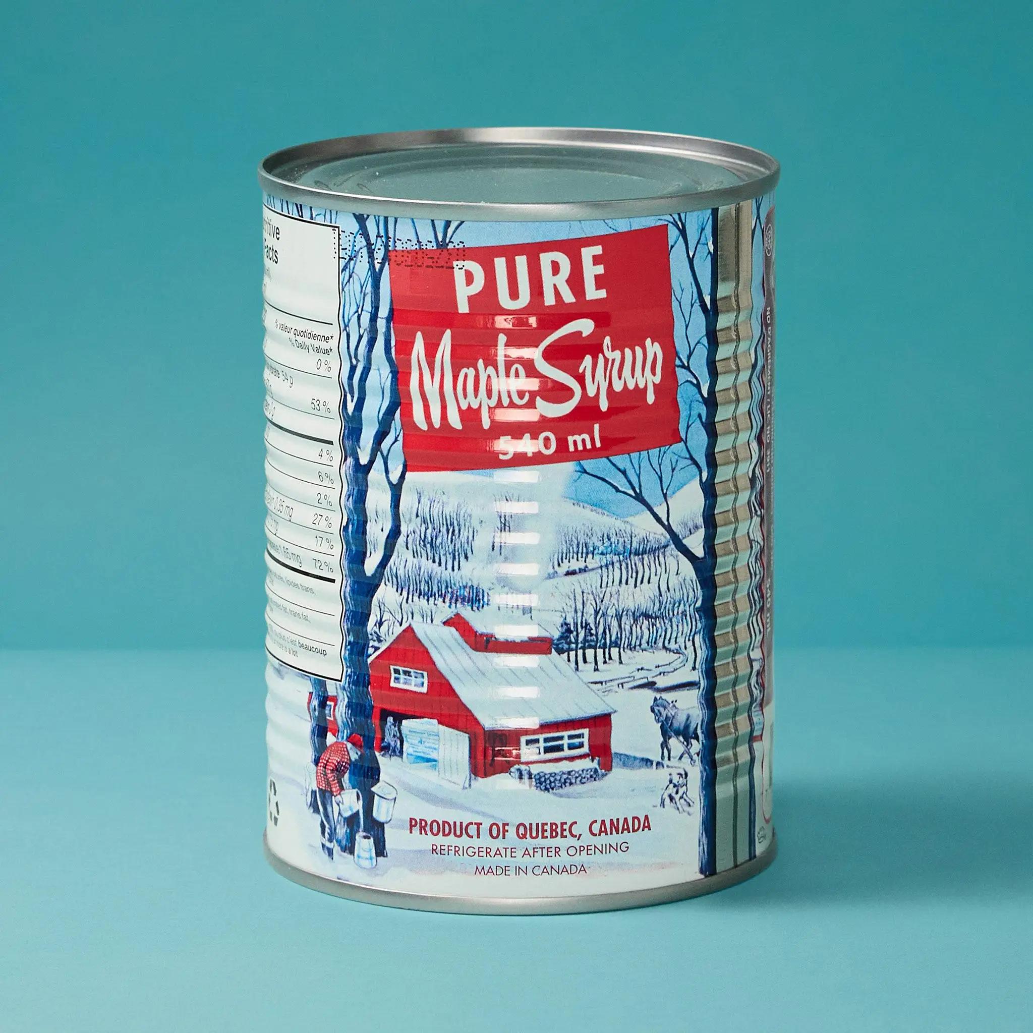 Sirop ERABLE Médium Bidon     540ml    BISON