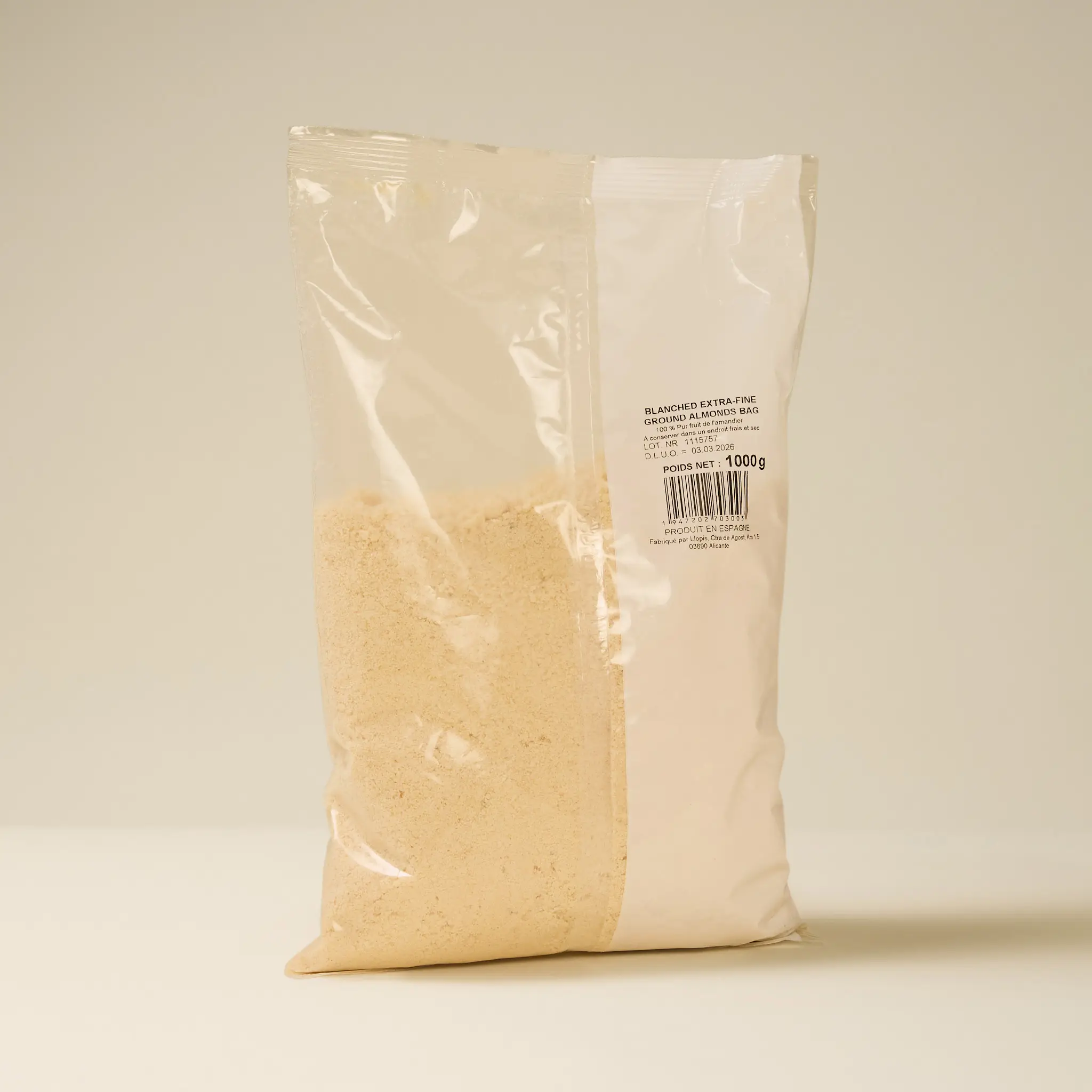 Amande Poudre US Extra Fine 1kg