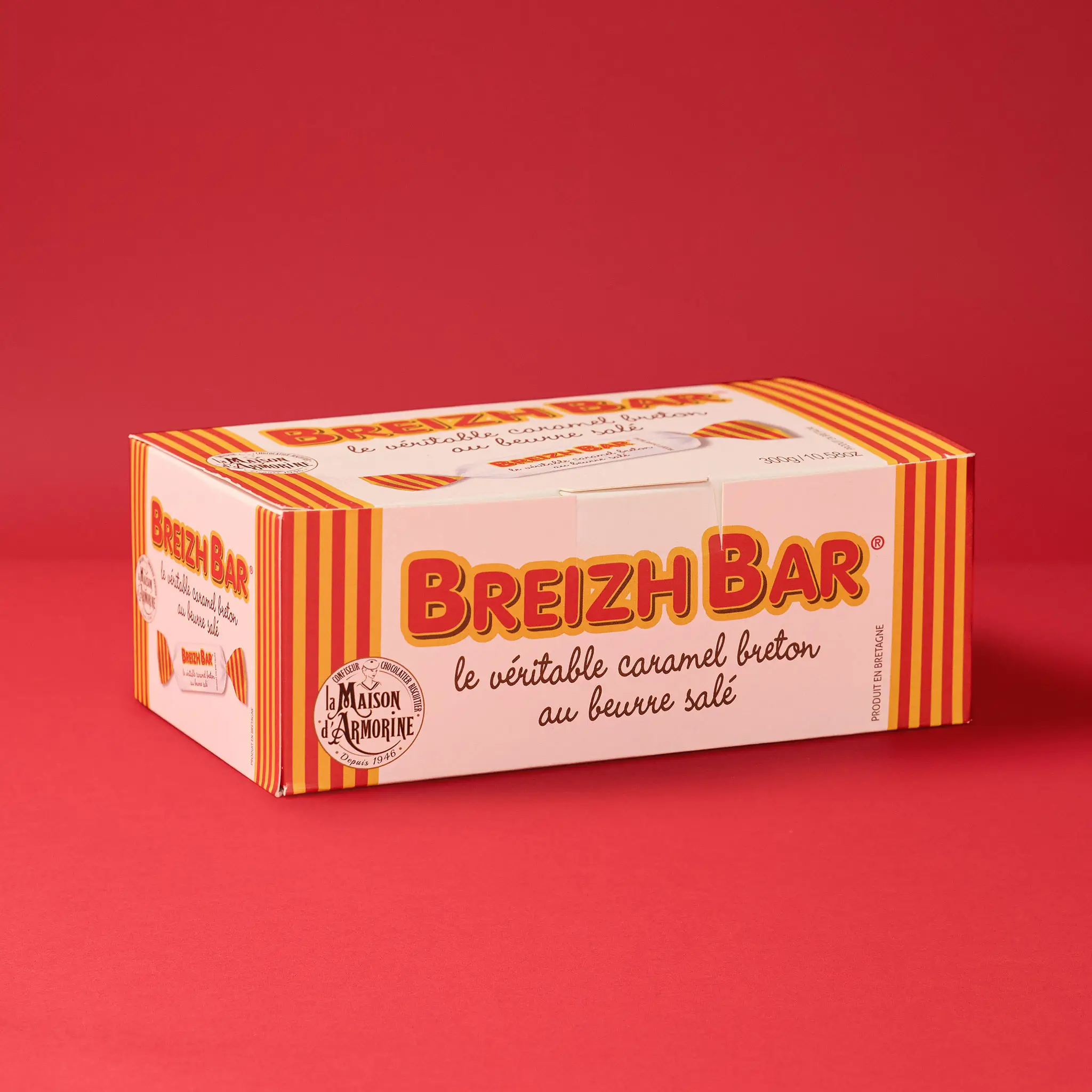 BARRE Caramel Beurre BREIZH    300g    ARMORINE