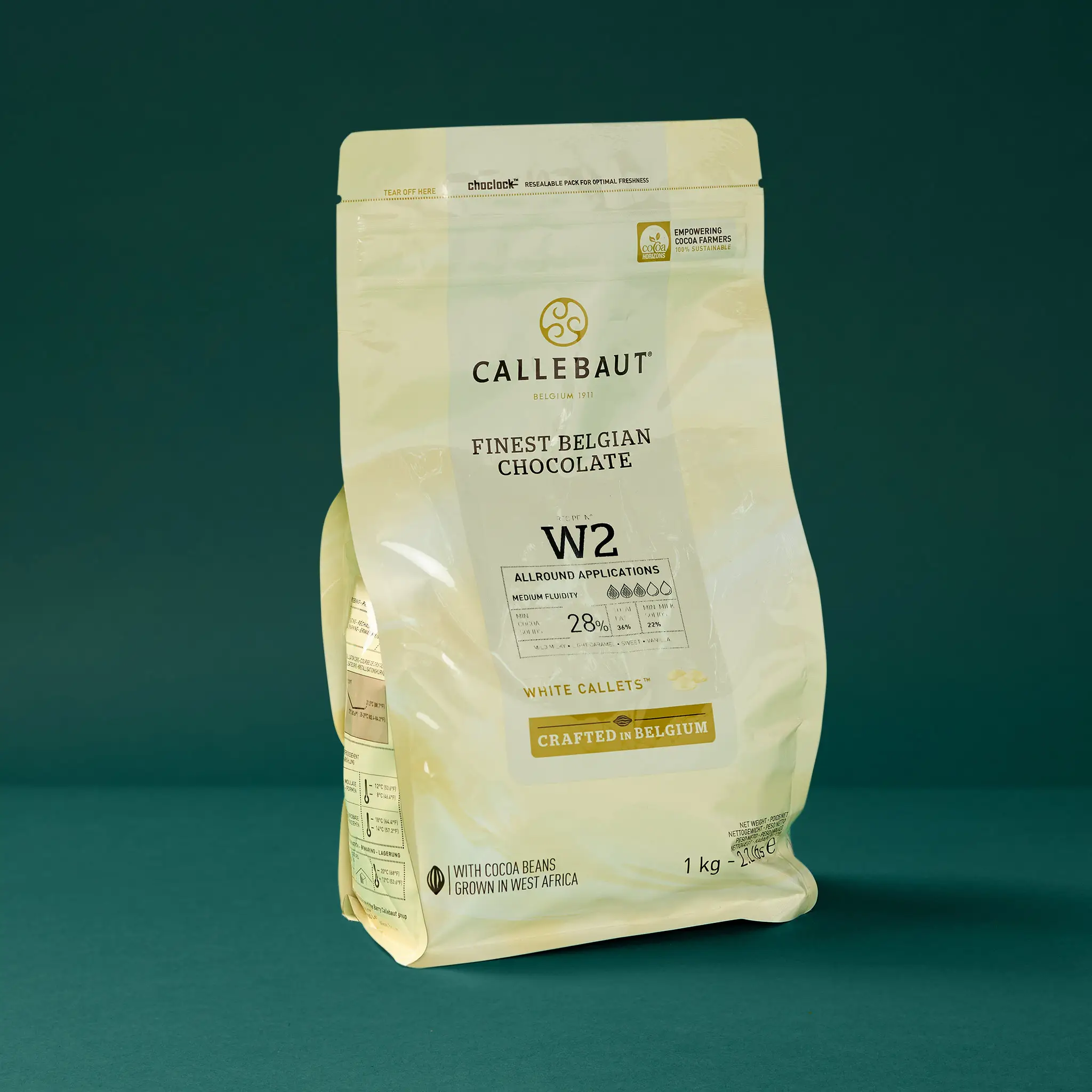 CALLEBAUT CALLET BLANC SELECT 28% 1kg