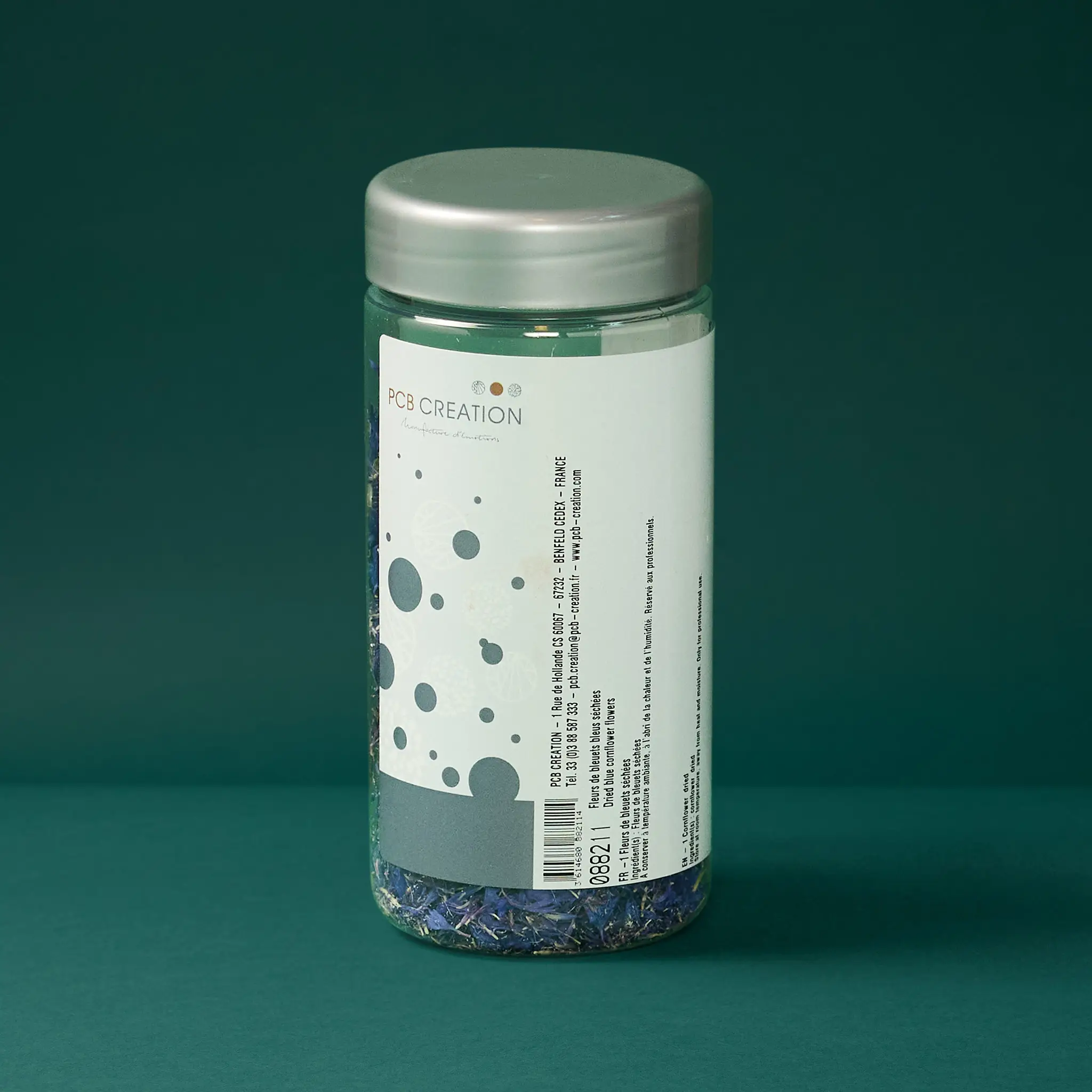 Fleurs de bleuets bleus séchées 8 g